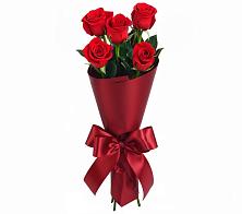 Букет 5 Красных роз Эдлесс Лав в Горный Тульская область