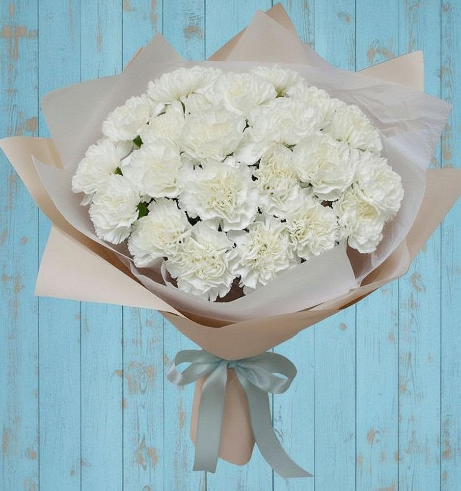 Букет цветов из: Гвоздики в Горный Тульская область