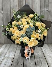 Букет цветов из:  Розы и Лизиантусы #REPLACE_PRED# Горный Тульская область