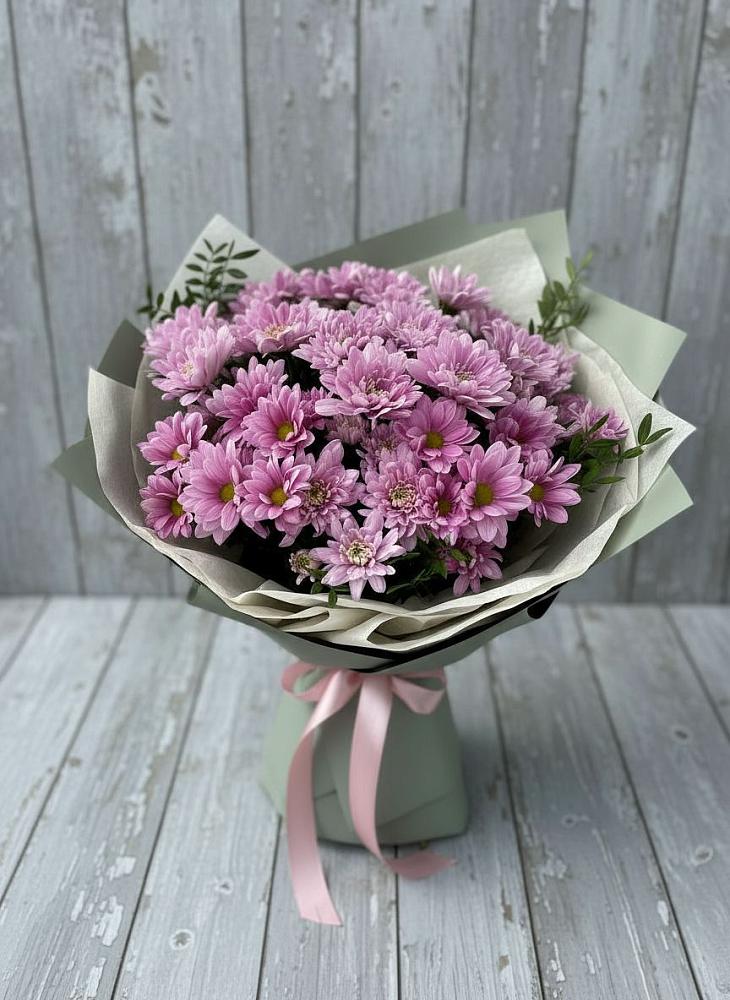 Букет цветов из: Хризантемы в Горный Тульская область