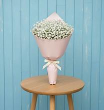 Букет цветов из:  Гипсофила в Горный Тульская область