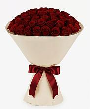Букет 101 Бордовая роза Блэк Бакарра в Горный Тульская область