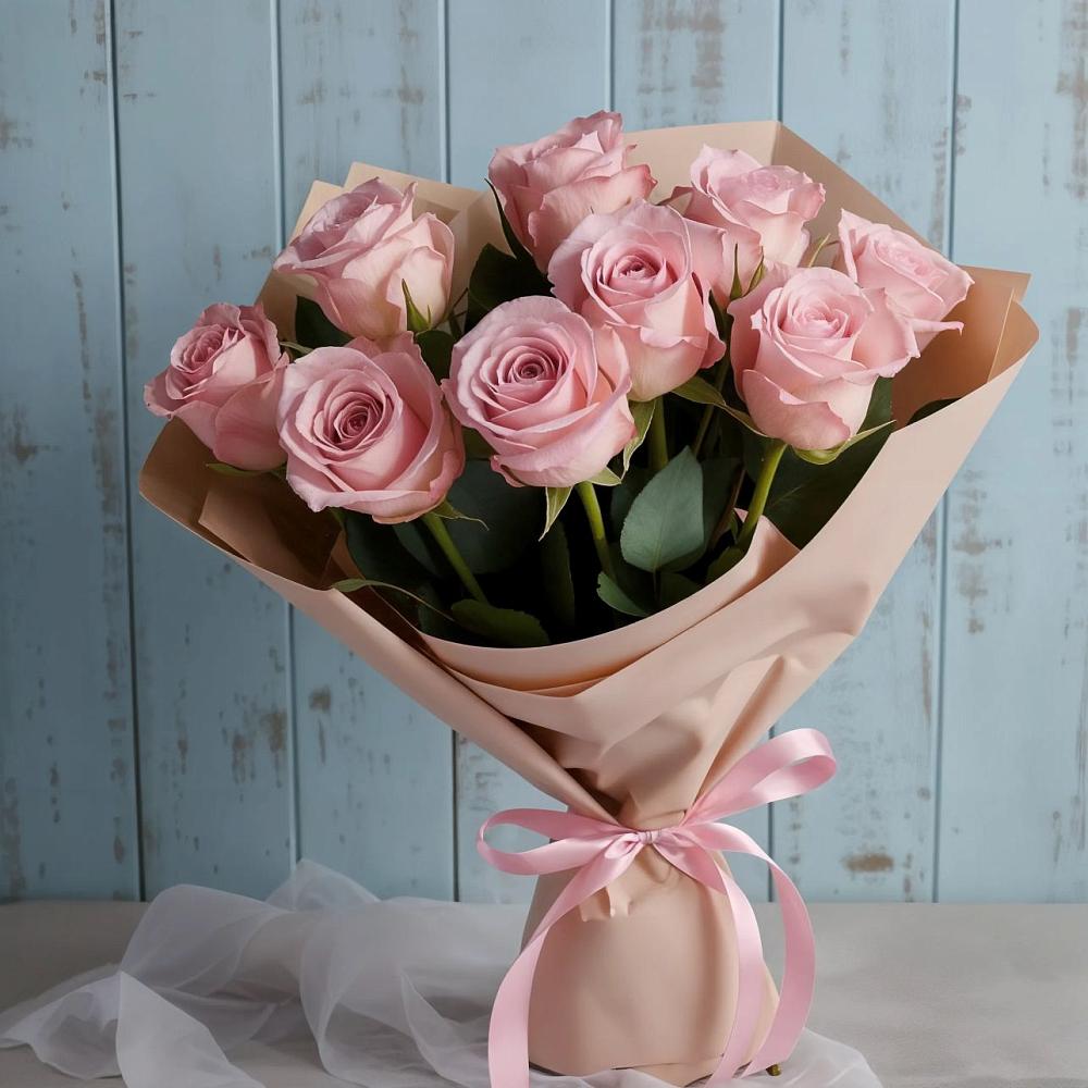 Букет цветов из: Розы в Горный Тульская область