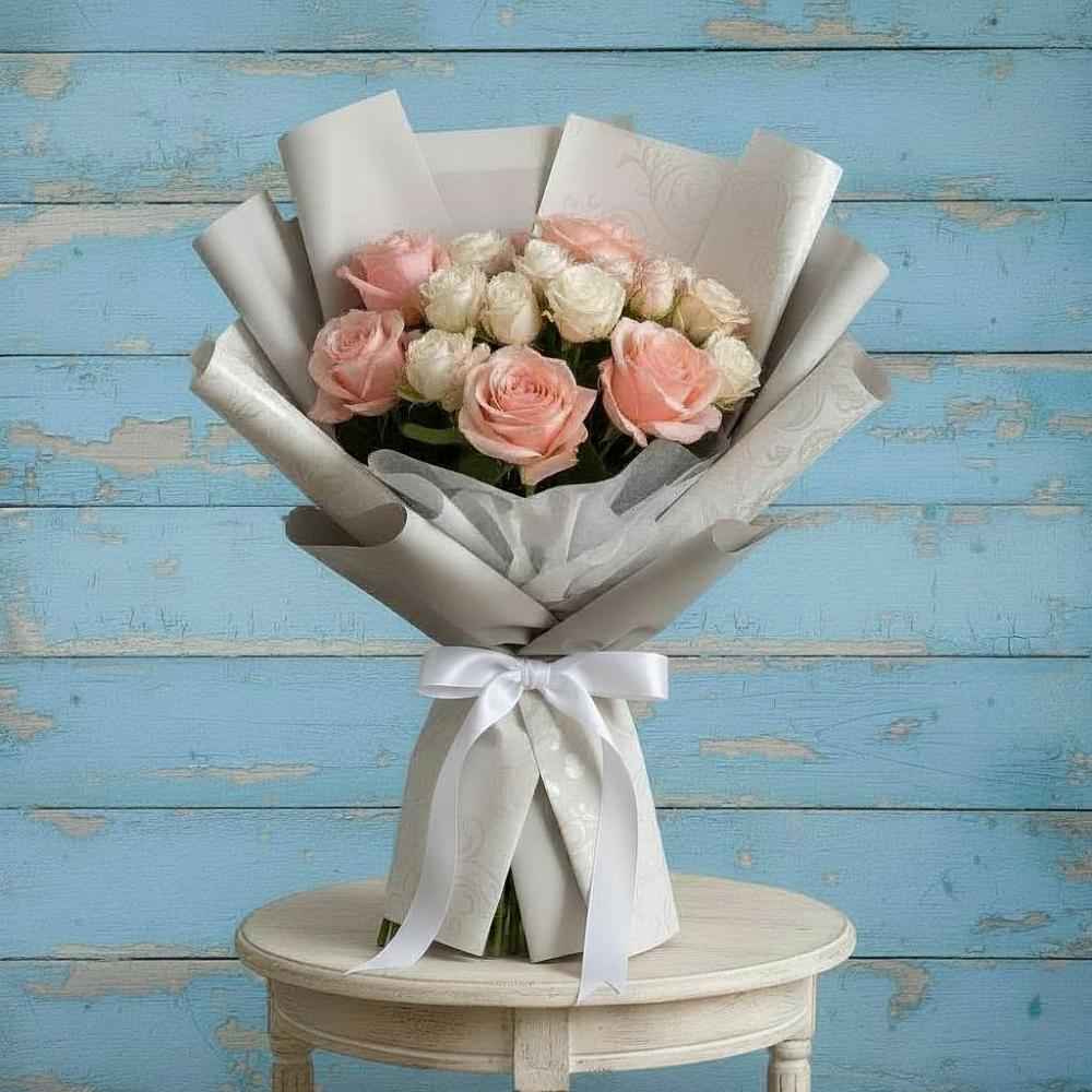 Букет цветов из: Розы в Горный Тульская область