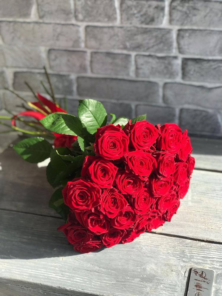 Букет Красные розы Фридом в Горный Тульская область