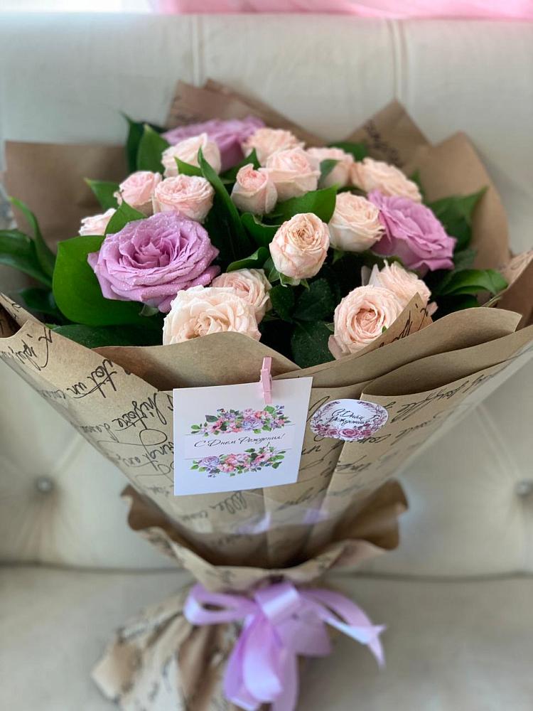 Букет цветов из: Розы в Горный Тульская область