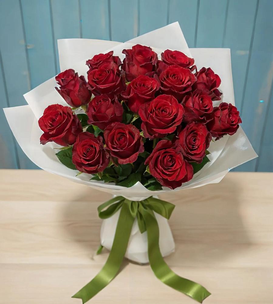 Букет Красные розы в Горный Тульская область