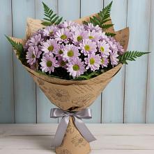 Букет цветов из:  Хризантемы в Горный Тульская область