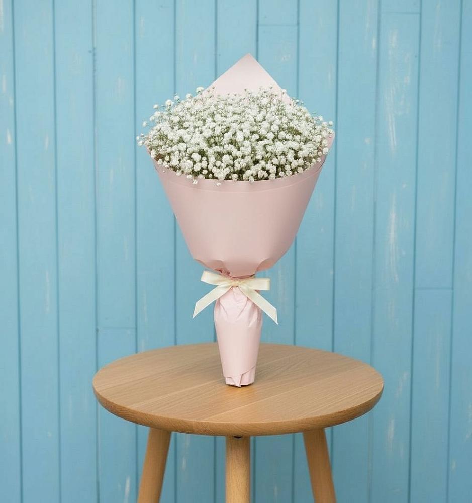 Букет цветов из: Гипсофила в Горный Тульская область