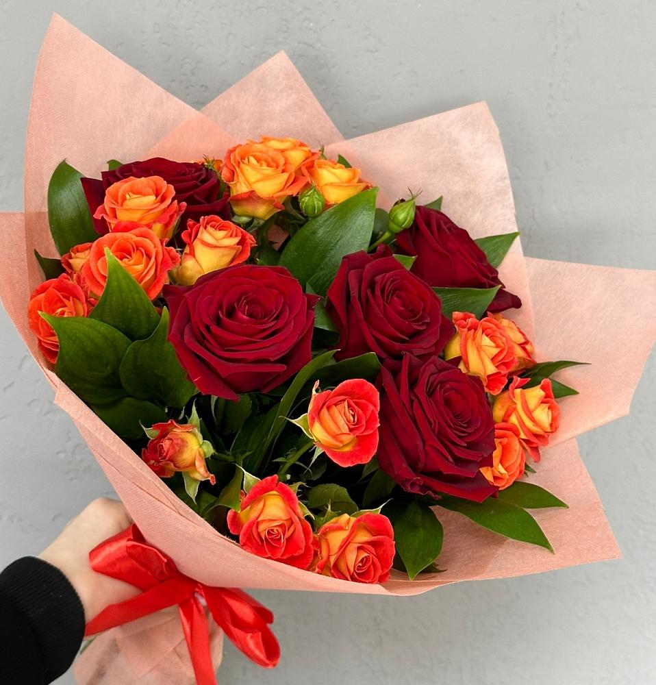 Букет Любовь и восторг в Горный Тульская область