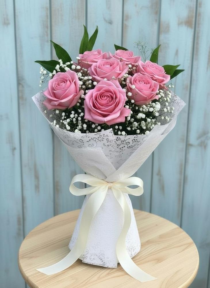 Букет цветов из: Розы в Горный Тульская область