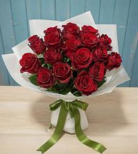 Букет Красные розы в Горный Тульская область