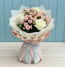 Букет цветов из:  Розы в Горный Тульская область
