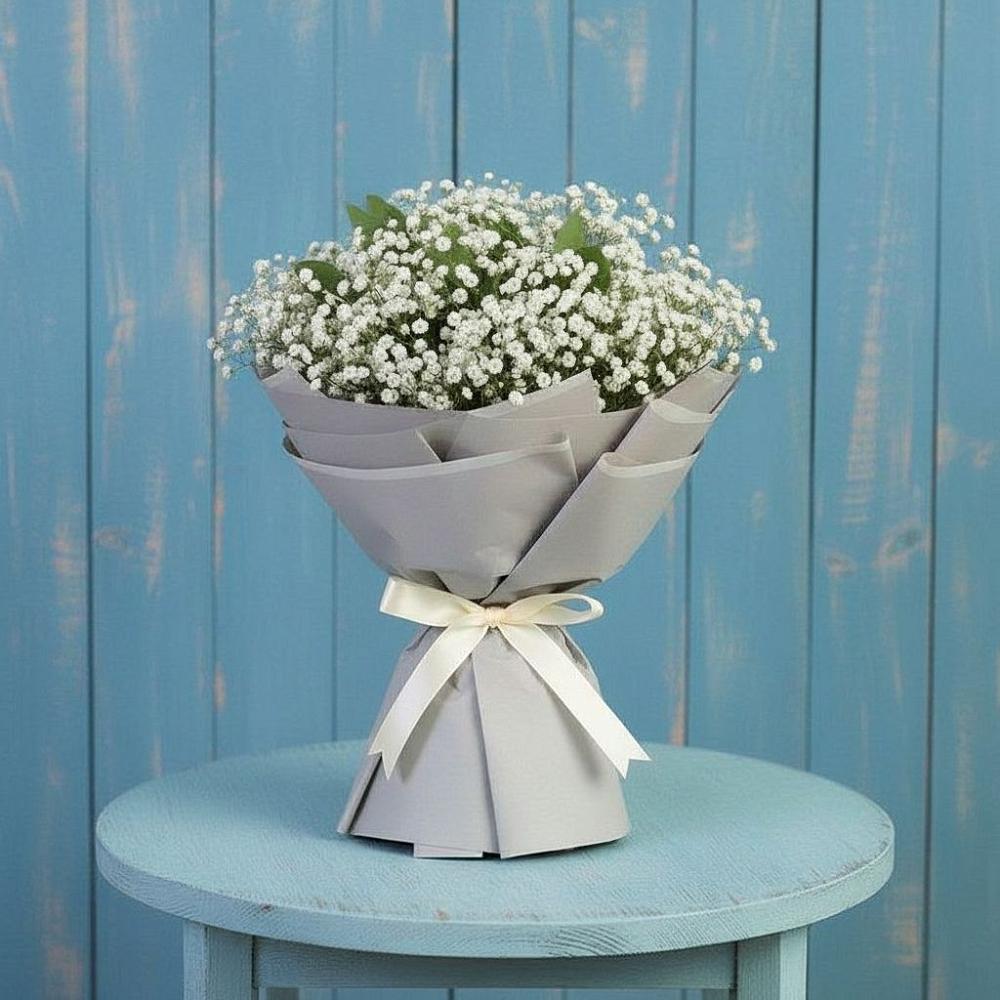 Букет цветов из: Гипсофила в Горный Тульская область