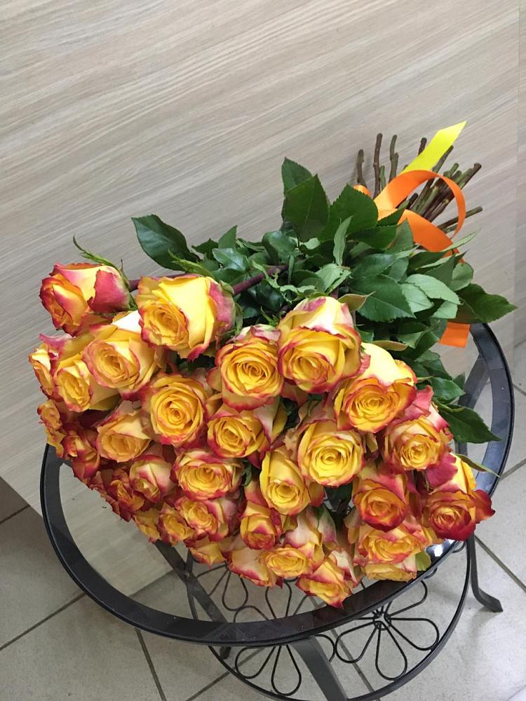 Букет Желтые розы в Горный Тульская область