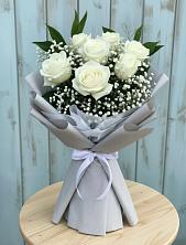 Букет цветов из:  Розы в Горный Тульская область