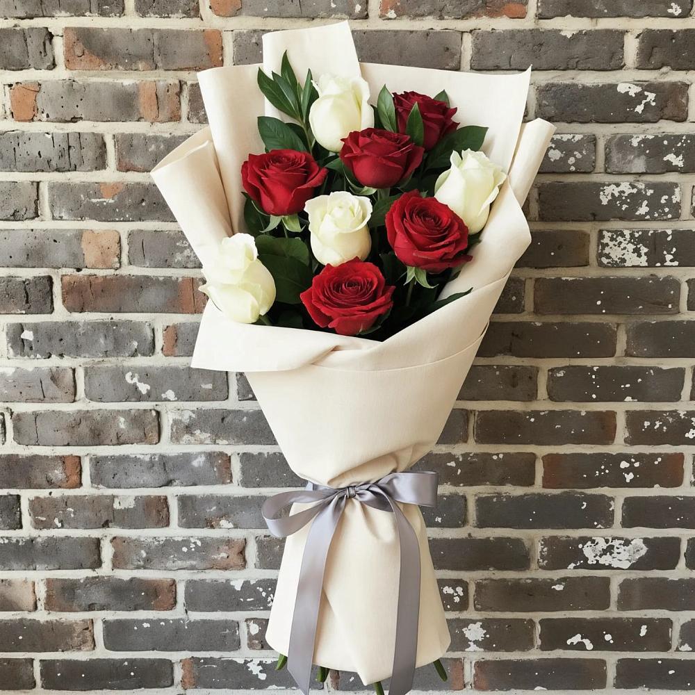 Букет цветов из: Розы в Горный Тульская область