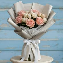 Букет цветов из:  Розы в Горный Тульская область