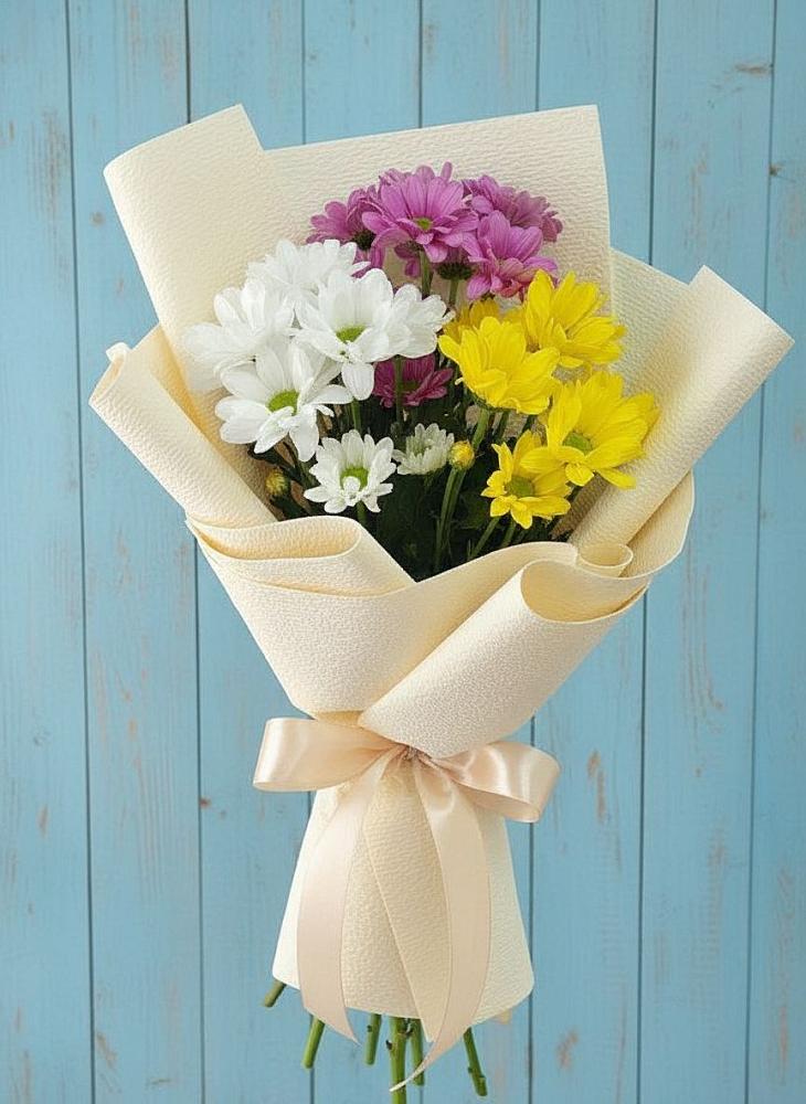 Букет цветов из: Хризантемы в Горный Тульская область