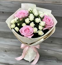 Букет цветов из:  Розы в Горный Тульская область