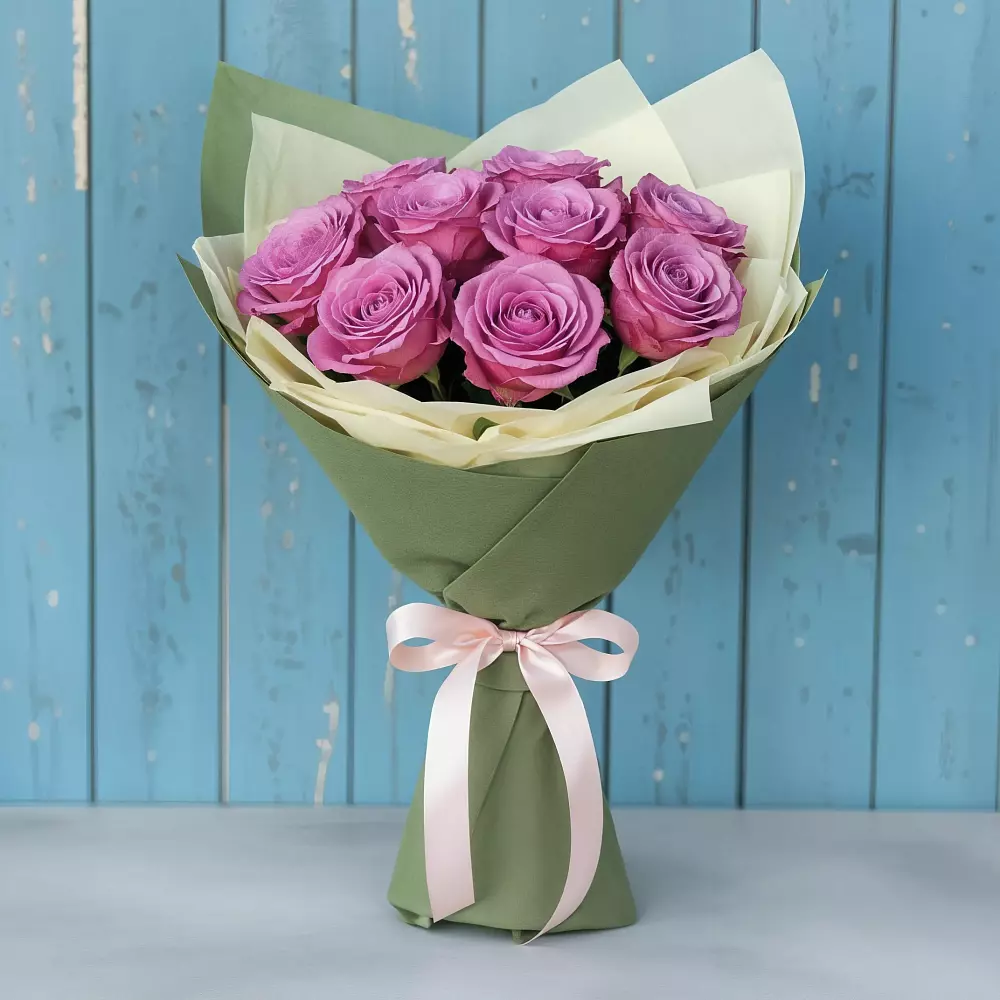 Букет Розы Фёрст Леди в Горный Тульская область