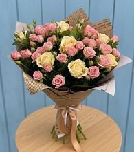Букет цветов из:  Розы в Горный Тульская область