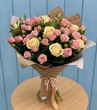 Букет цветов из:  Розы в Горный Тульская область