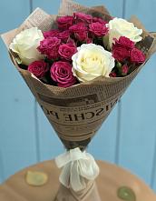 Букет цветов из:  Розы в Горный Тульская область