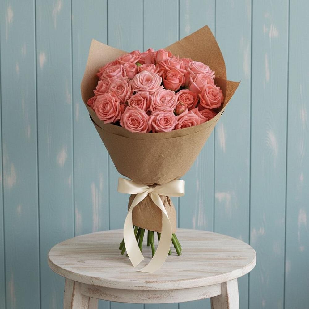 Букет цветов из: Розы в Горный Тульская область