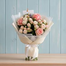Букет цветов из:  Розы в Горный Тульская область