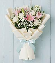 Букет цветов из:  Лилии в Горный Тульская область