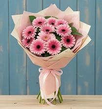 Букет цветов из:  Герберы в Горный Тульская область