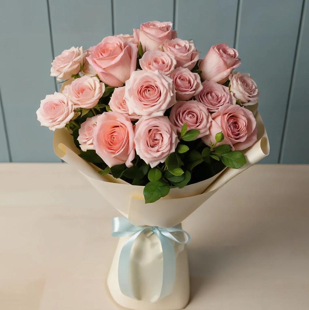 Букет Розовый шарм в Горный Тульская область