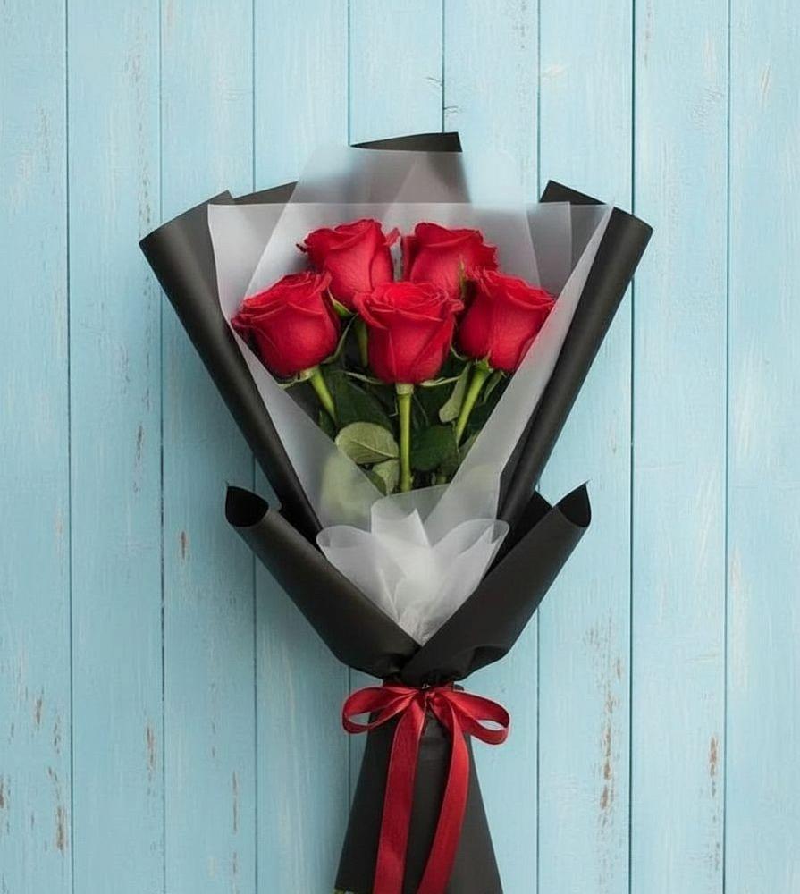 Букет цветов из: Розы в Горный Тульская область