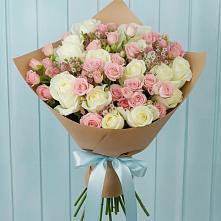 Букет цветов из:  Розы #REPLACE_PRED# Горный Тульская область
