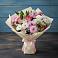 Букет цветов из: Хризантемы, Альстромерии и Розы в Горный Тульская область